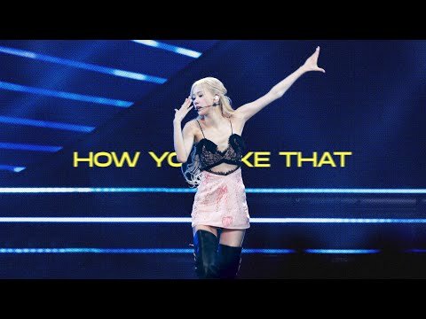 230916 Born Pink Finale in Seoul BLACKPINK ROSÉ 로제 fancam – How You Like That