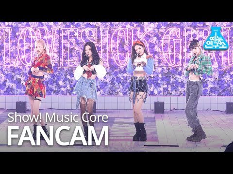 [예능연구소 4K] 블랙핑크 직캠 'Lovesick Girls' (BLACKPINK FanCam) @Show!MusicCo MBC 201010 방송